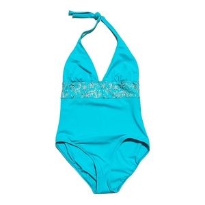NEW Roxanne Halter Swimsuit 12/36C